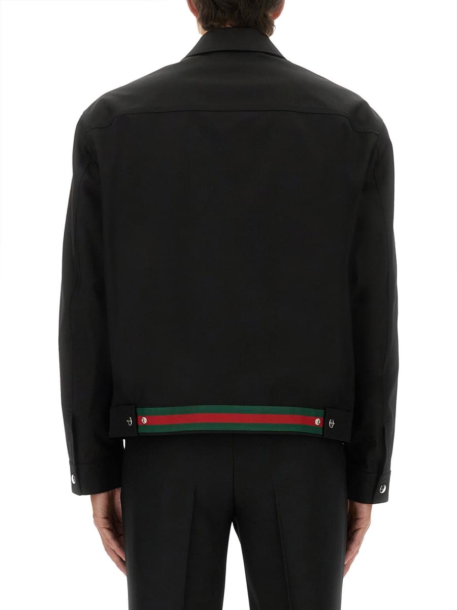 Gucci Men Cotton Twill Jacket GUCCI
