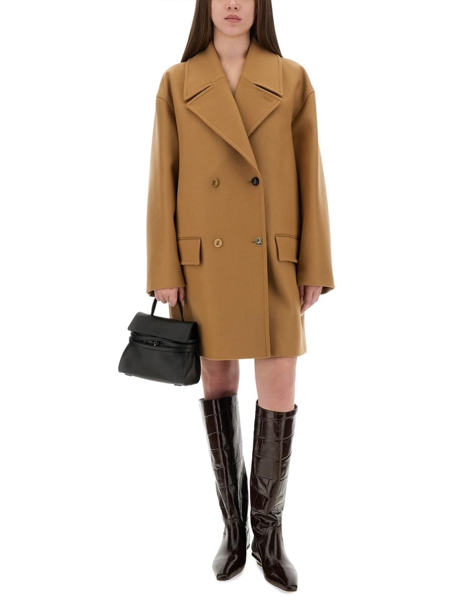 Moschino Women Double-Breasted Coat MOSCHINO