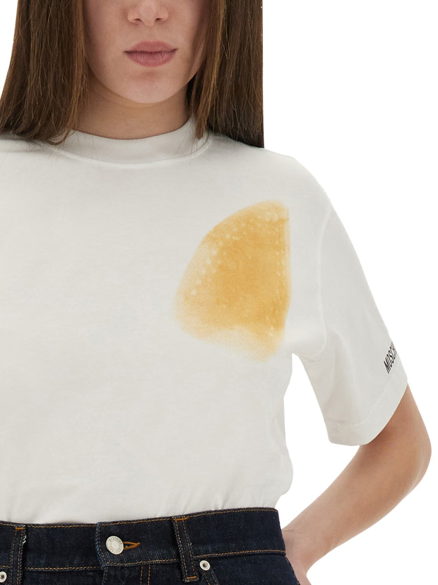 Moschino Women T-Shirt "Too Much Irony!" MOSCHINO