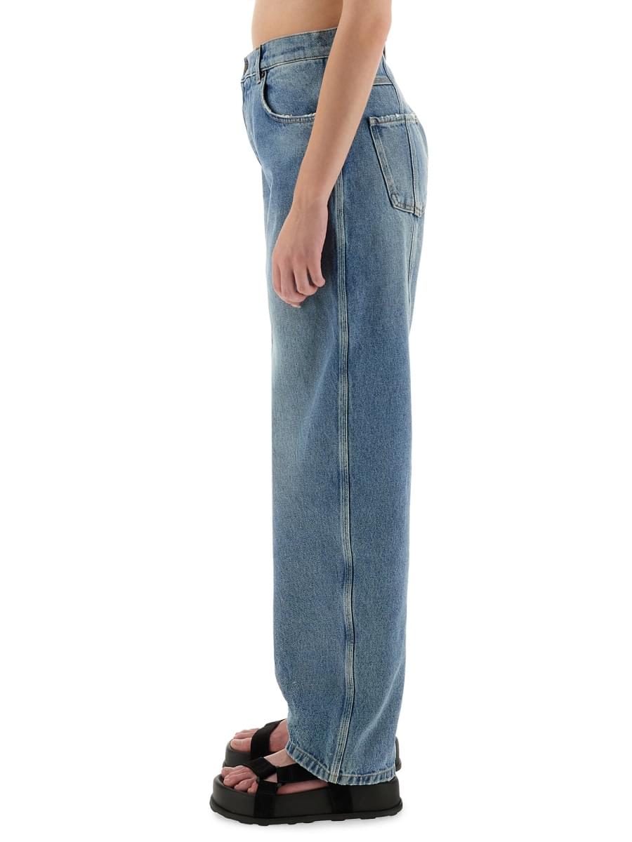 Moschino Women "Wide Leg" Jeans MOSCHINO