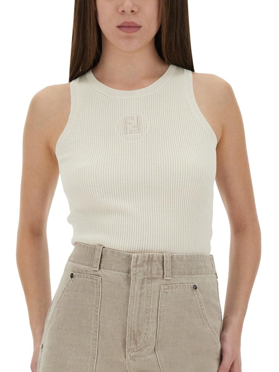 Fendi Women Fendi Women Tank Top With Logo