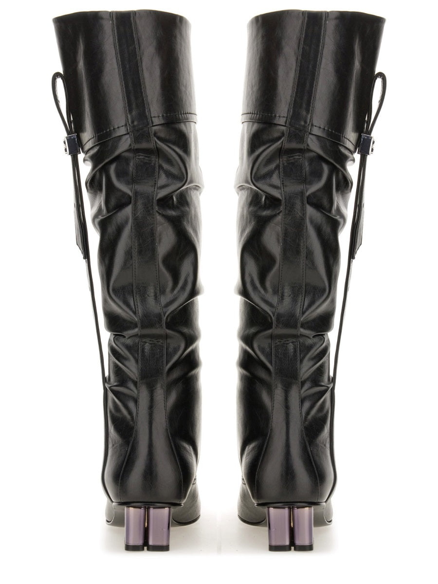 Ganni Women Slouchy Boot "Butterfly" GANNI