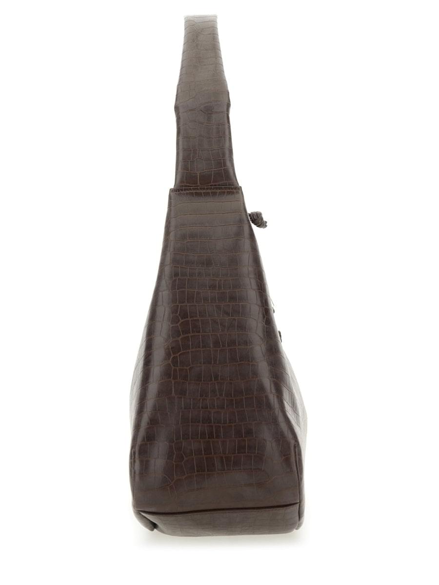 Ganni Women Hobo Bag "Croco Xxl" GANNI