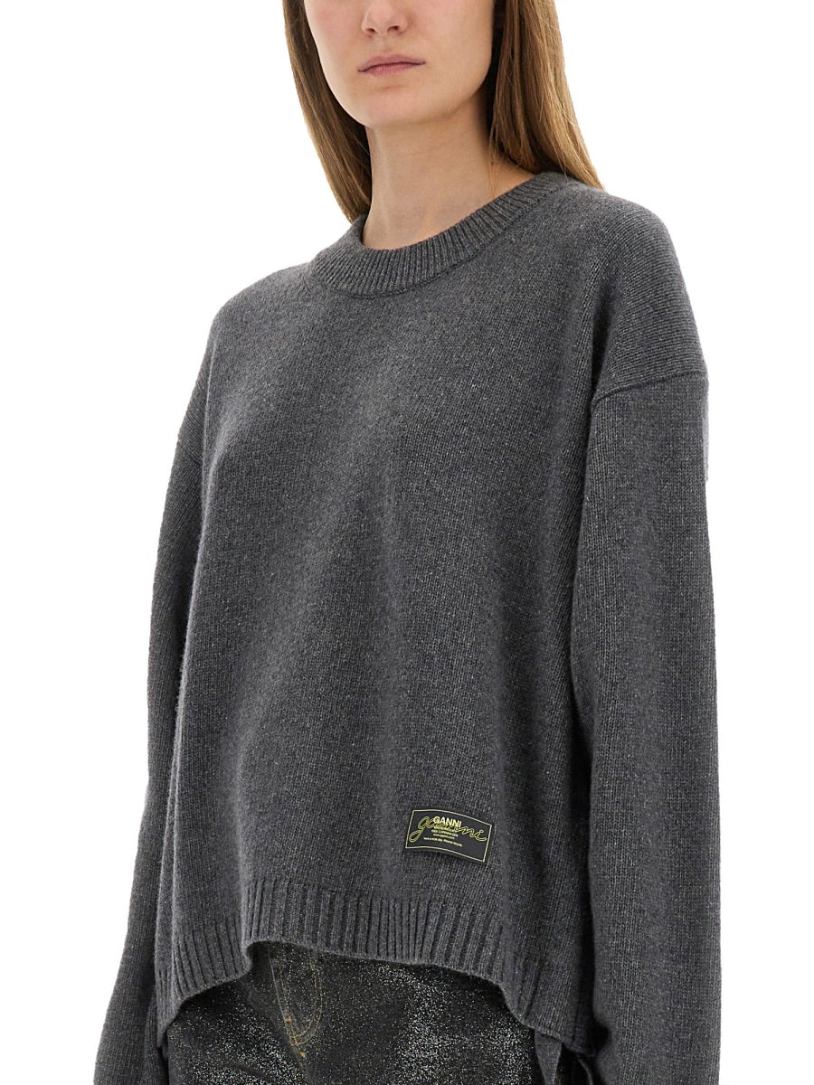 Ganni Women Oversize Shirt GANNI