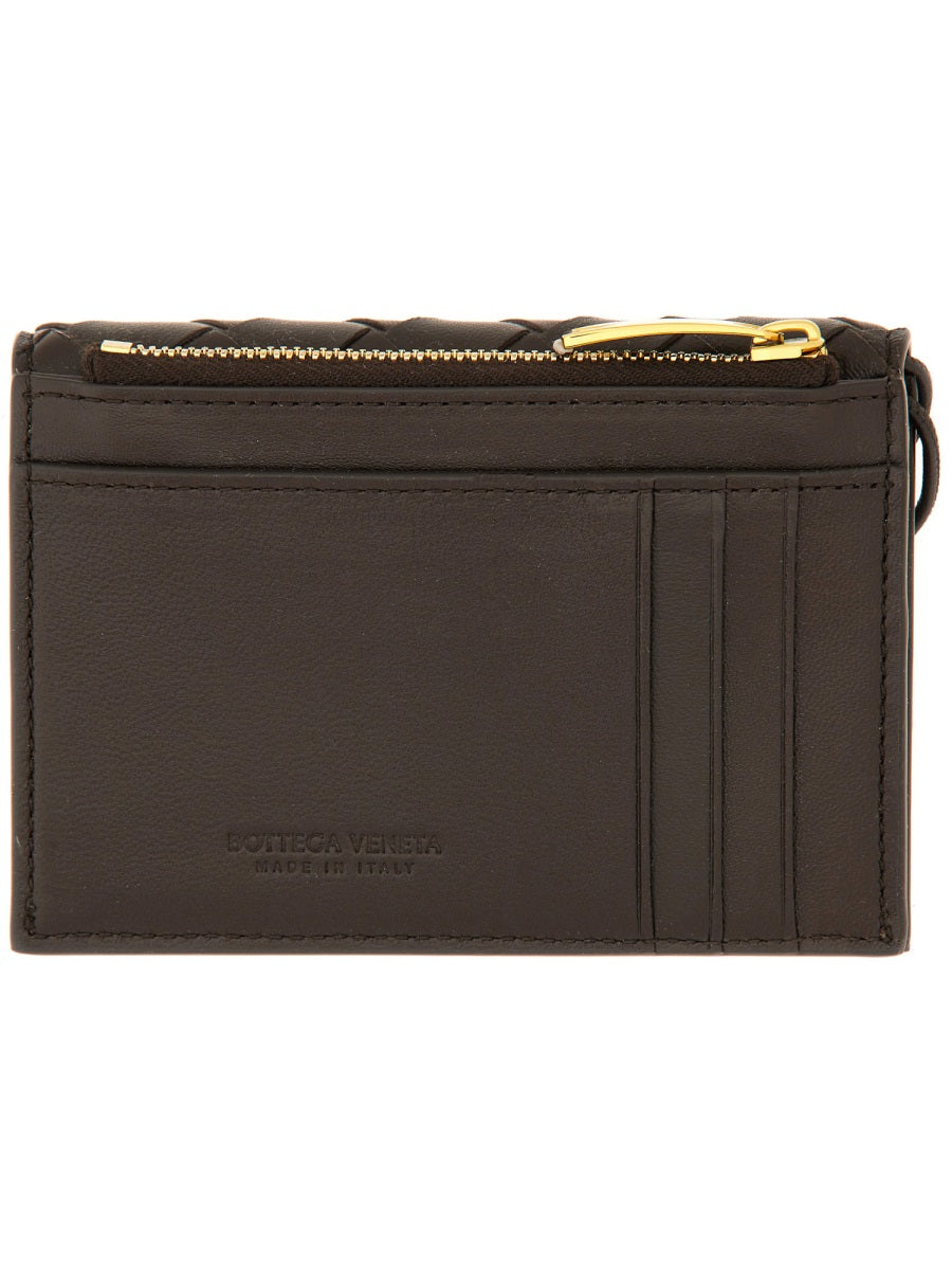Bottega Veneta Women "Let's Go" Card Holder With Zipper BOTTEGA VENETA