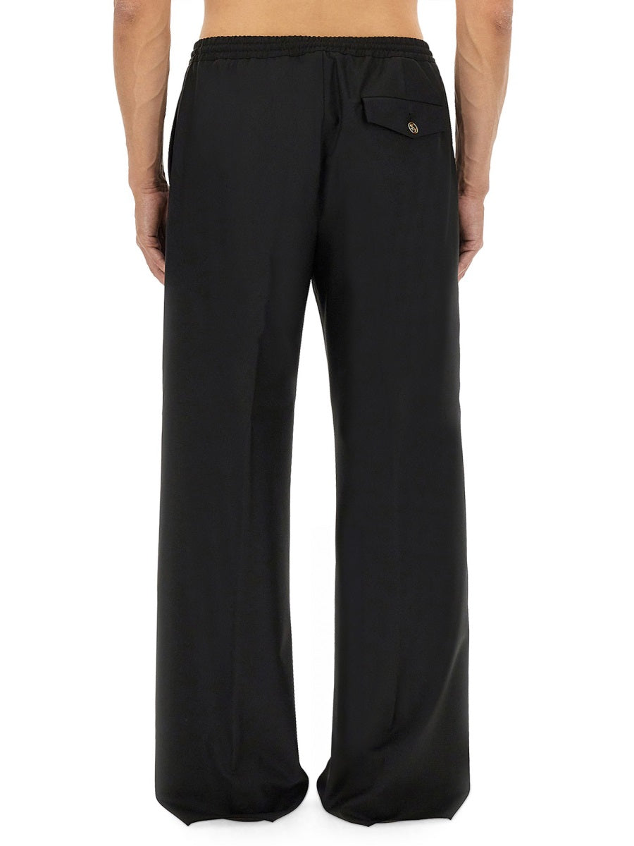 Moschino Men Wool Canvas Pants MOSCHINO