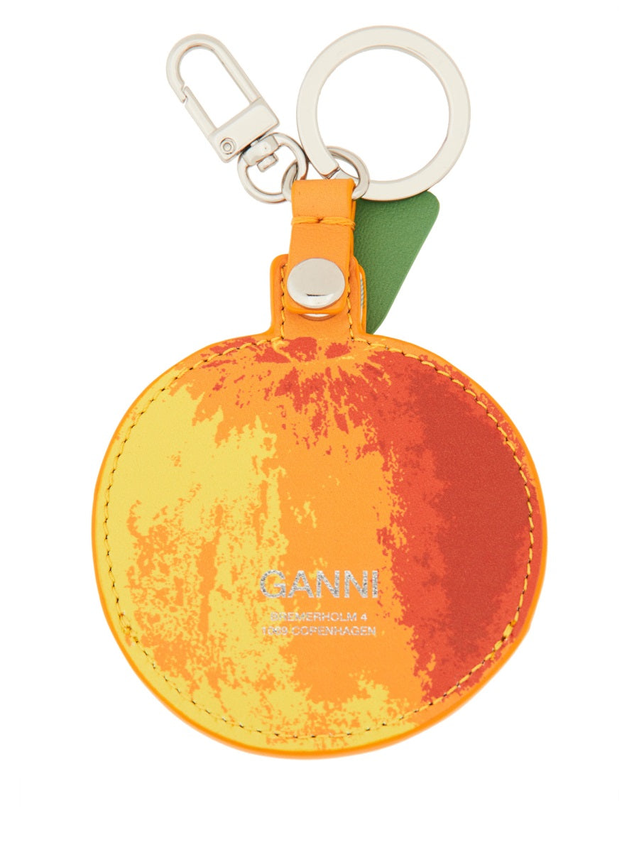 Ganni Women Keychain "Apple" GANNI