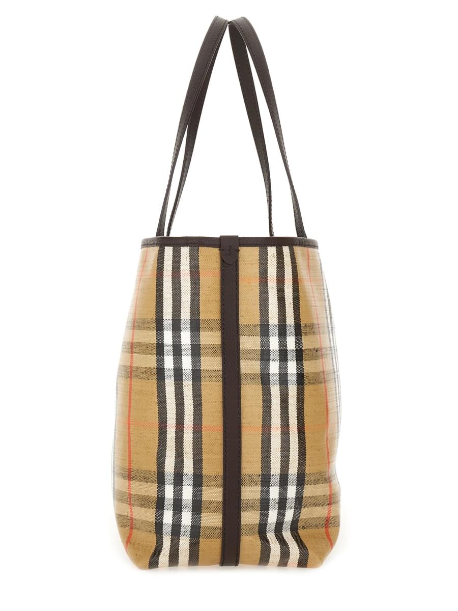 Burberry Women Borsa A Spalla "Tote Highlands" Media BURBERRY