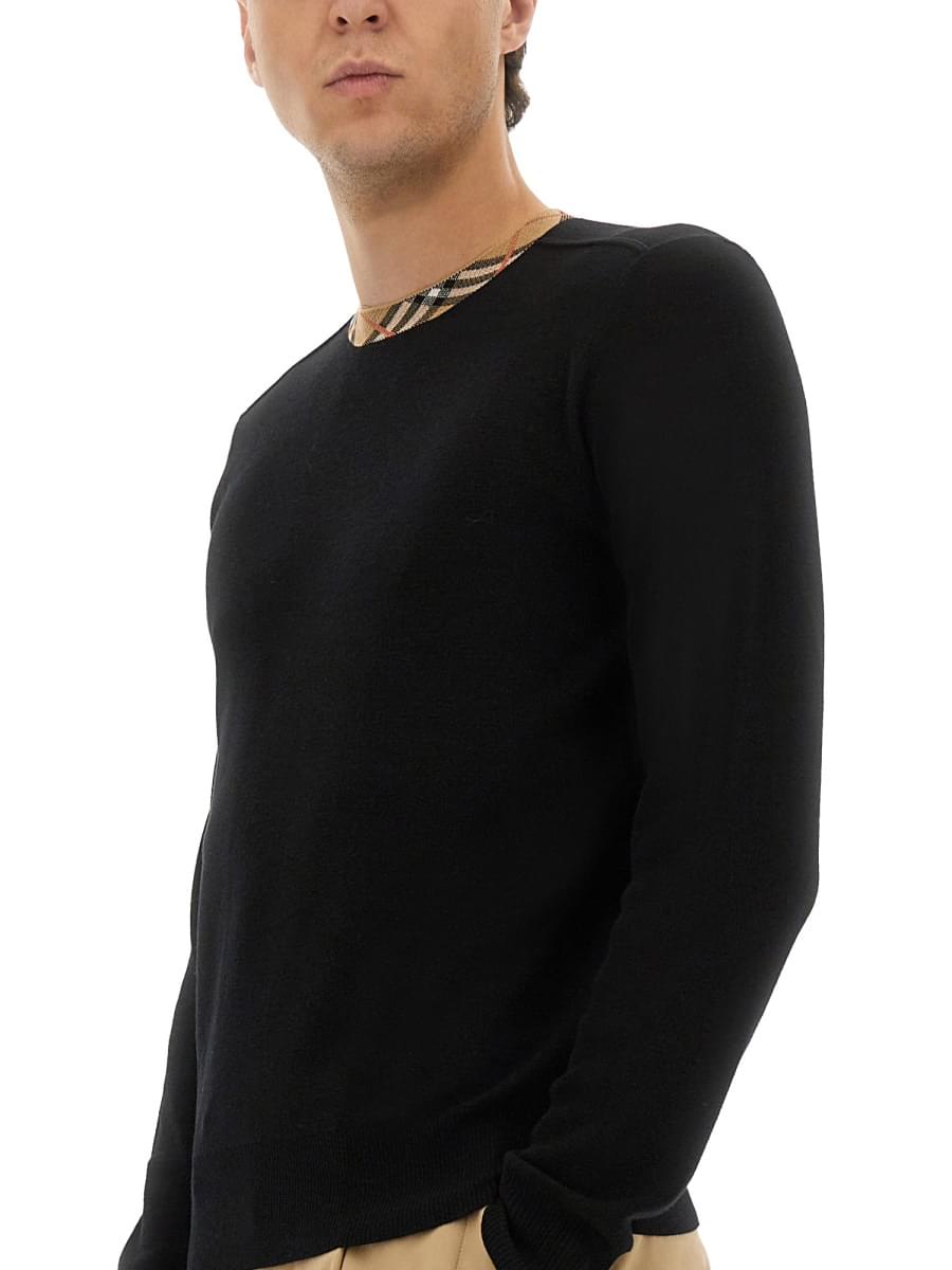Burberry Men Wool Jersey. BURBERRY