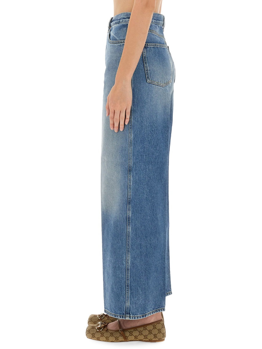 Gucci Women "Wide-Leg" Jeans GUCCI