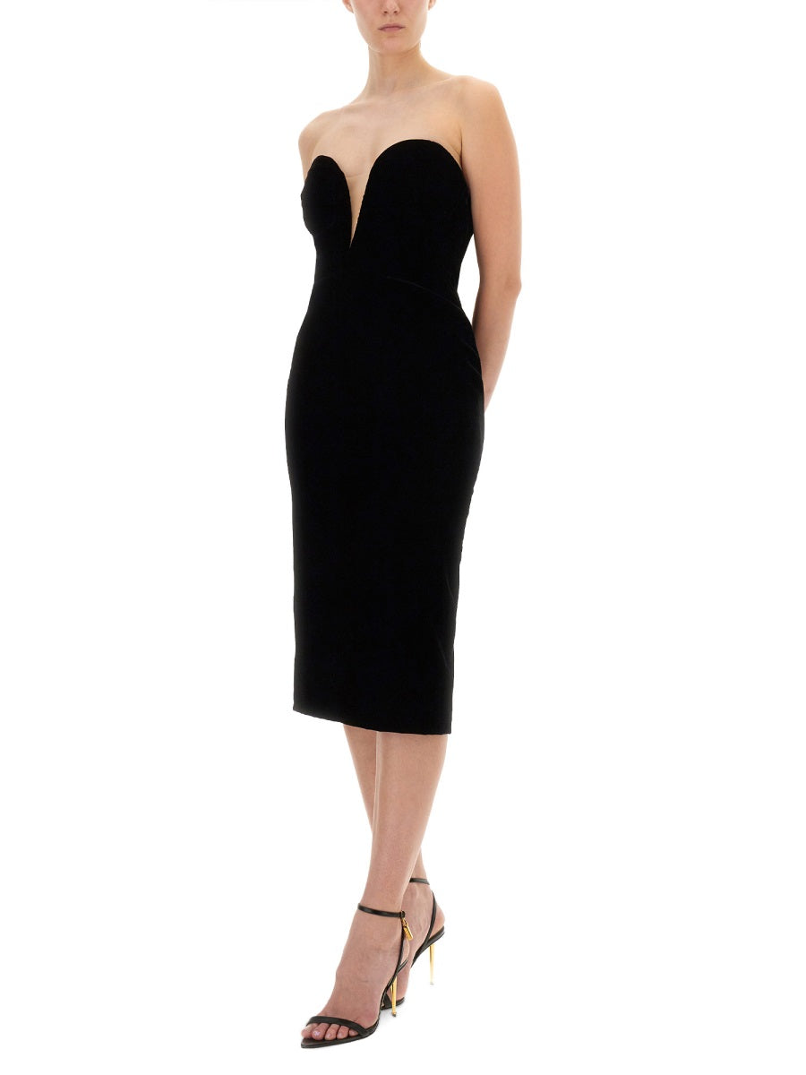 Tom Ford Women Velvet Cocktail Dress TOM FORD