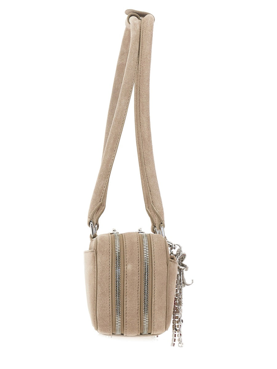 Self-Portrait Women Baguette Shoulder Bag With Charm SELF-PORTRAIT