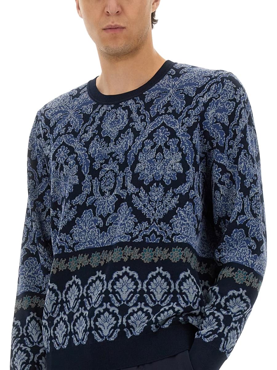Etro Men Cotton Jacquard Knit ETRO