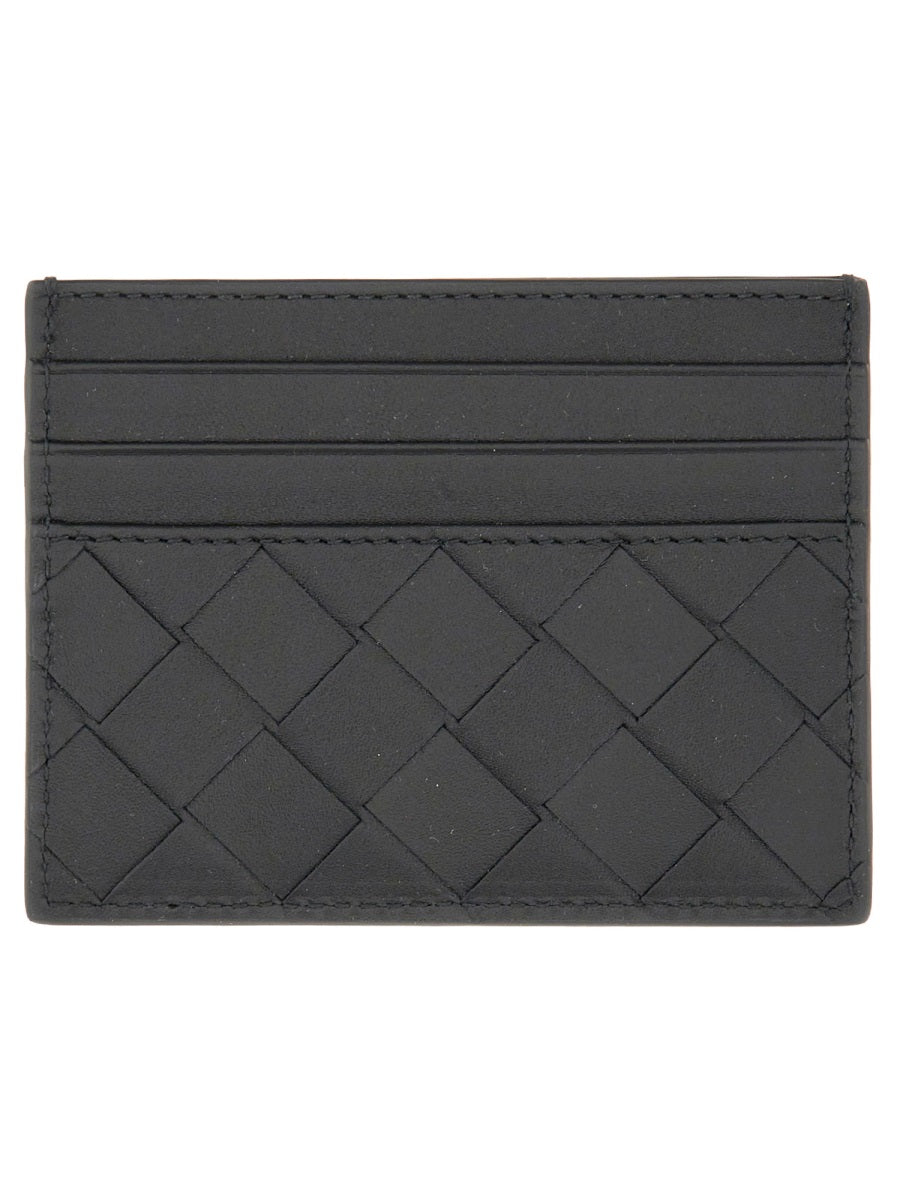 Bottega Veneta Men Woven Credit Card Holder BOTTEGA VENETA