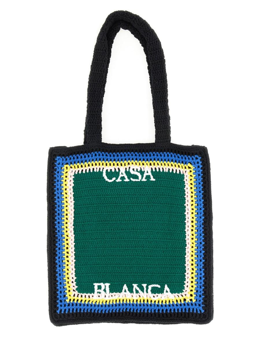 Casablanca Unisex Crochet Bag CASABLANCA