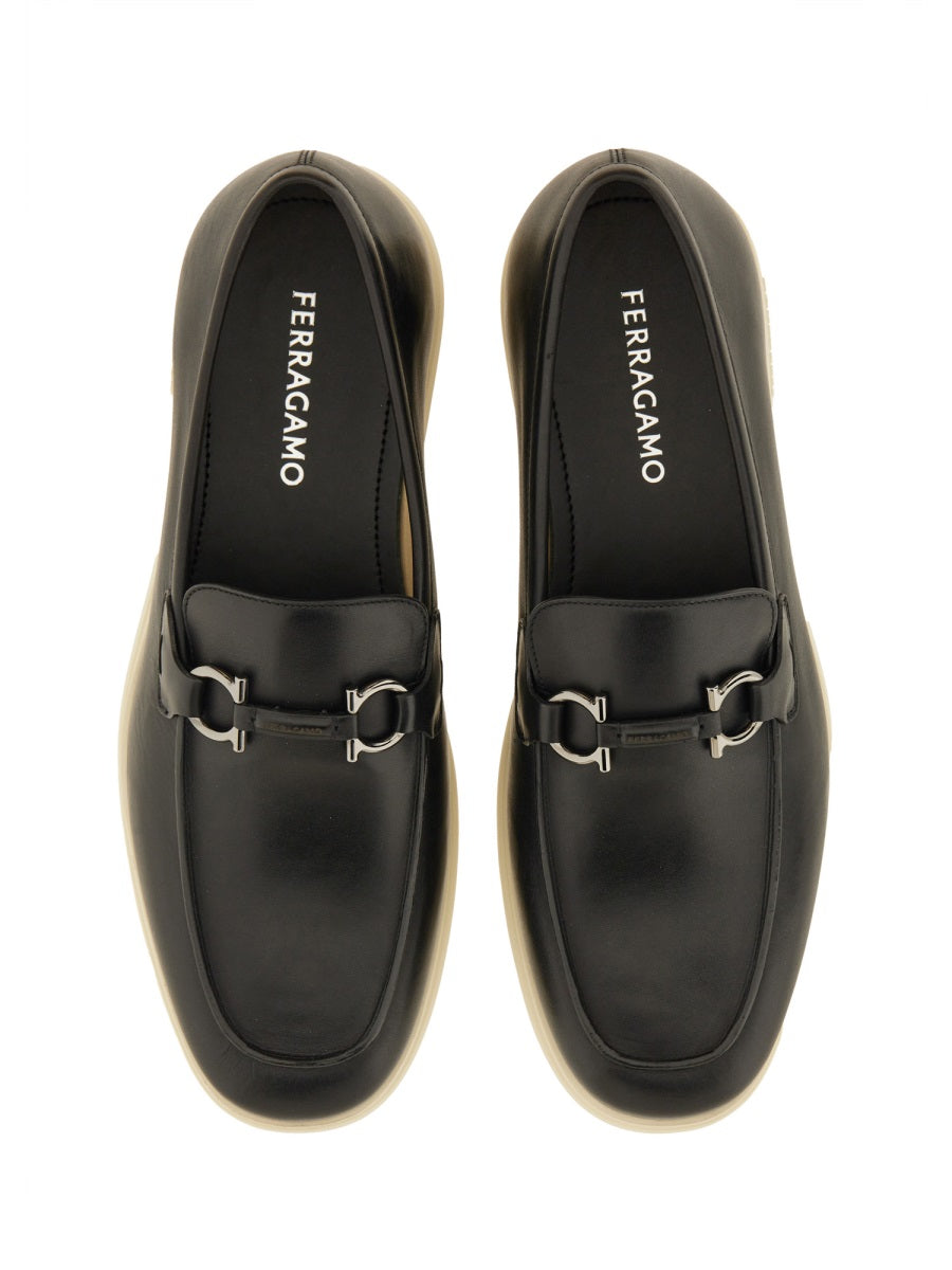 Ferragamo Men Moccasin "Gancini" FERRAGAMO