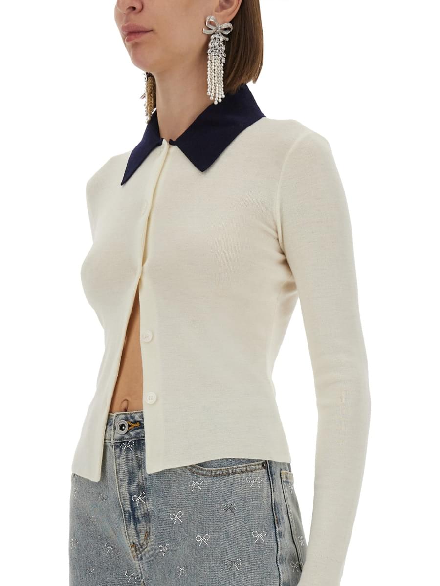 Self-Portrait Women Merino Wool Cardigan SELF-PORTRAIT