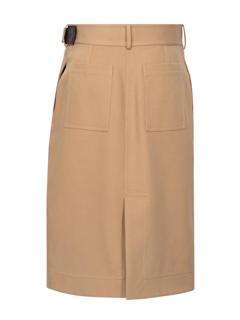 Bottega Veneta Women Double Cotton Canvas Skirt BOTTEGA VENETA
