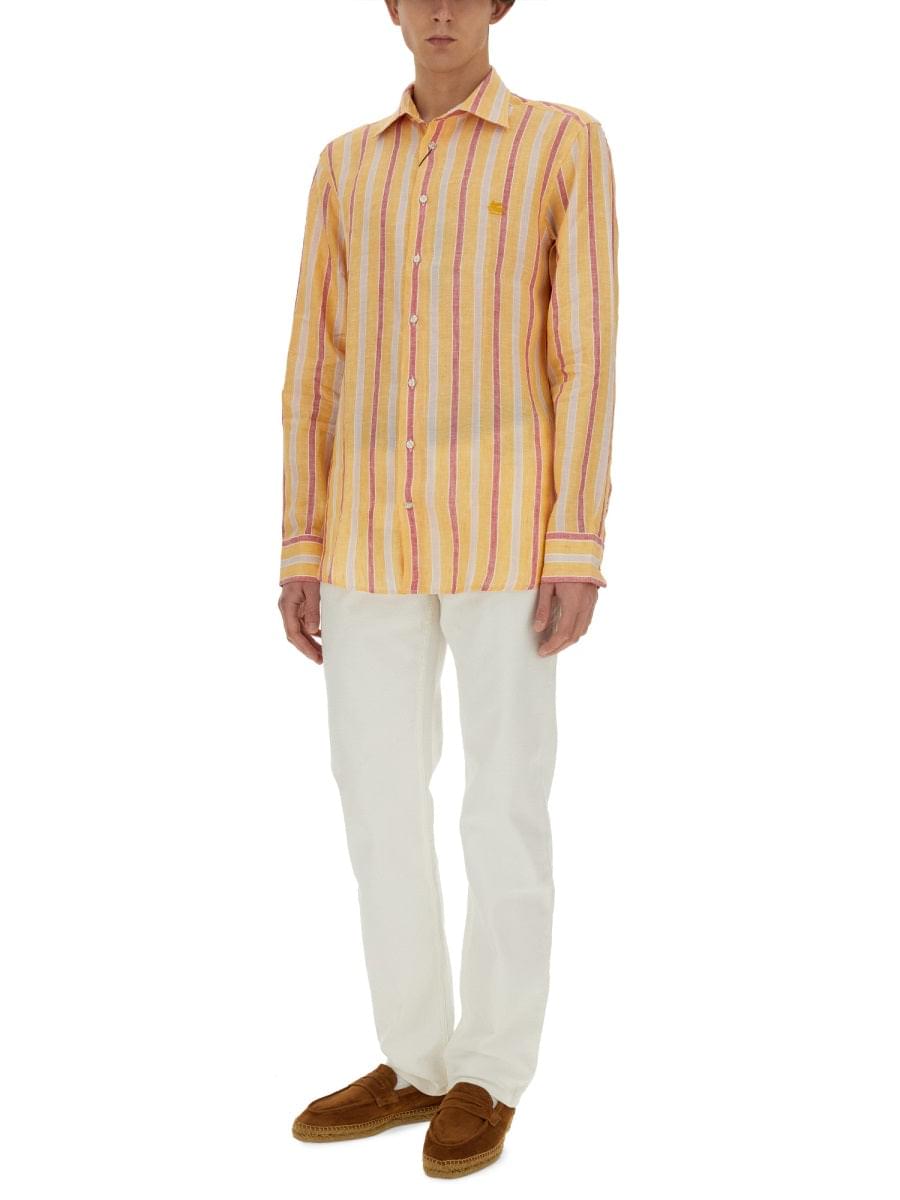 Etro Men Pegasus Logo Shirt ETRO