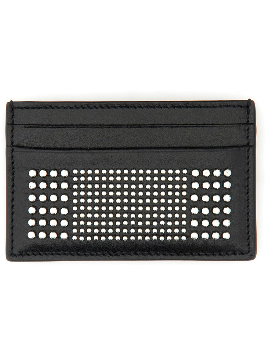 Alexander Mcqueen Men Leather Card Holder ALEXANDER MCQUEEN