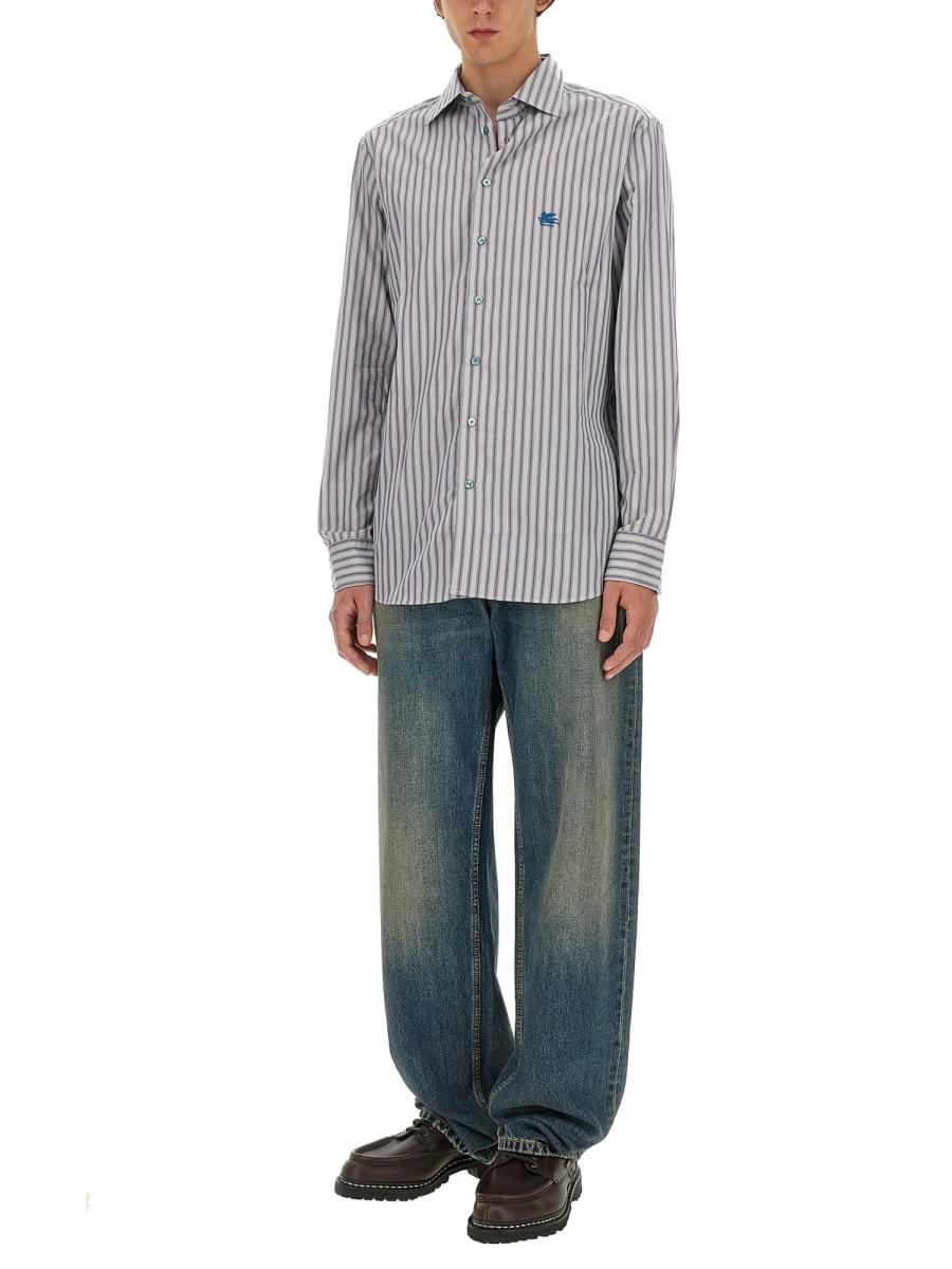 Etro Men Etro Men Pegasus Logo Shirt ETRO
