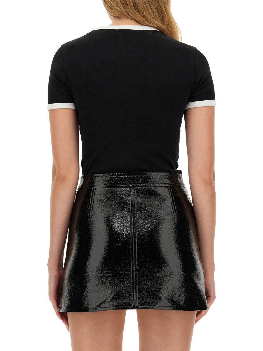Courreges Women T-Shirt With Logo COURREGES
