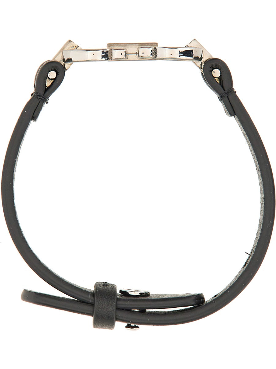 Ferragamo Men Bracciale Con Doppio "Gancini" FERRAGAMO