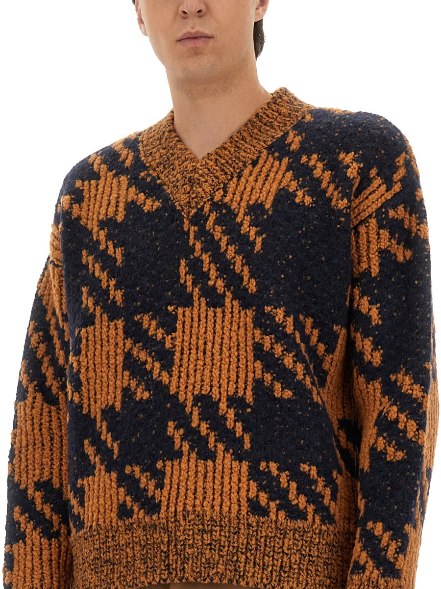 Dries Van Noten Men Wool Jersey. DRIES VAN NOTEN
