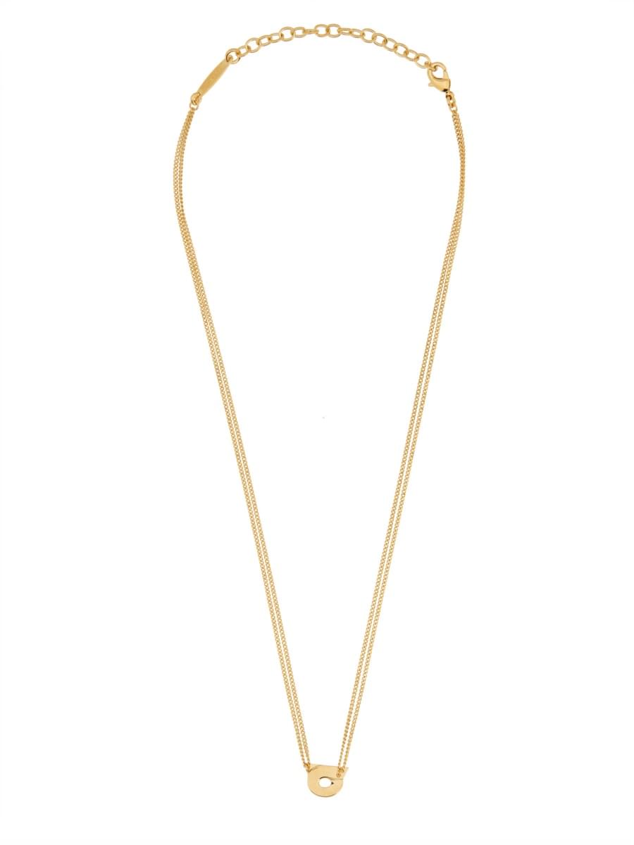Ferragamo Women Collana Con Ciondolo "Gancini" FERRAGAMO