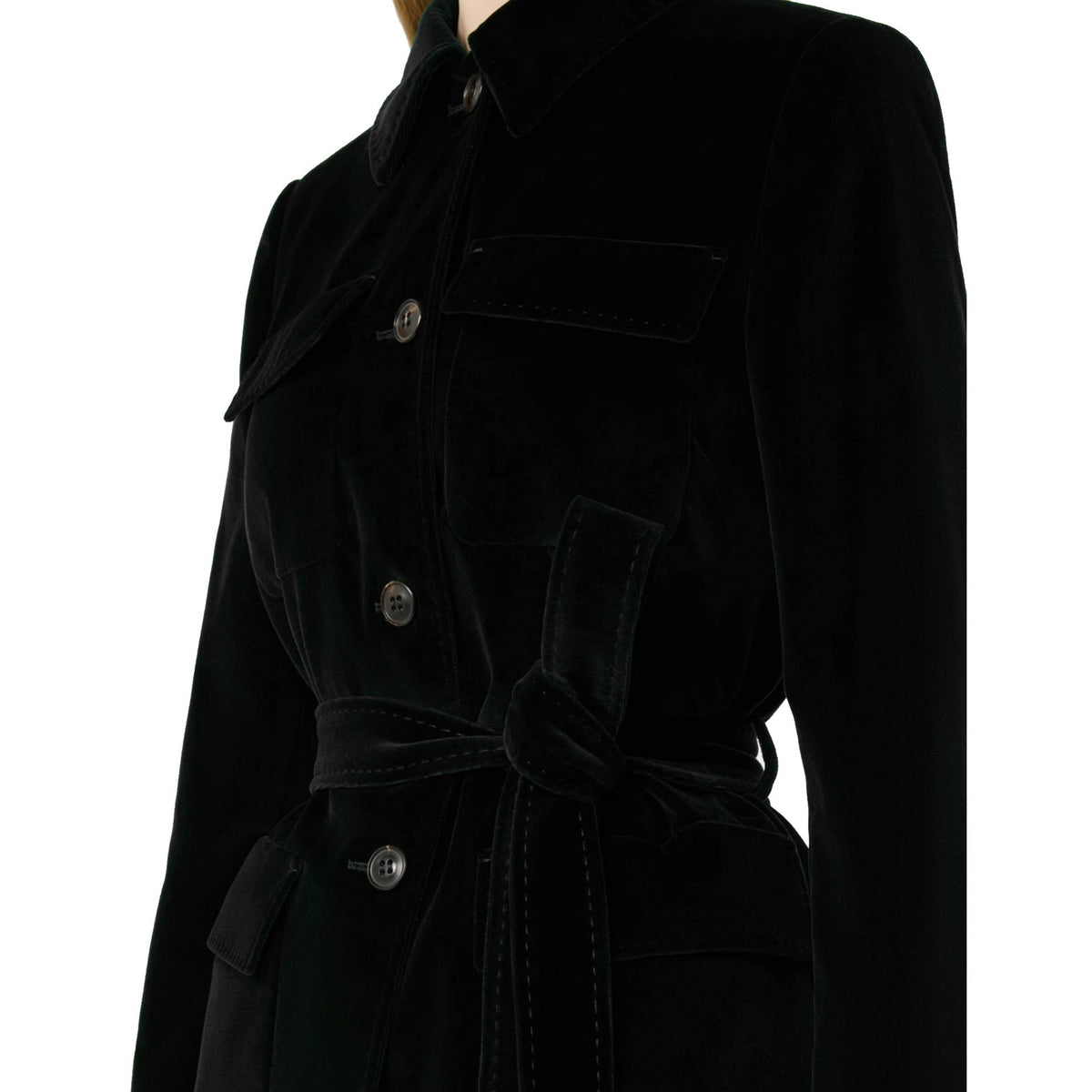 Max Mara Velvet Crusca Jacket Women MAX MARA STUDIO