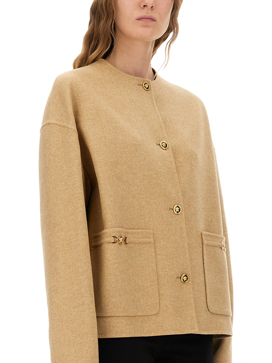Versace Women "Medusa" Buttoned Jacket VERSACE