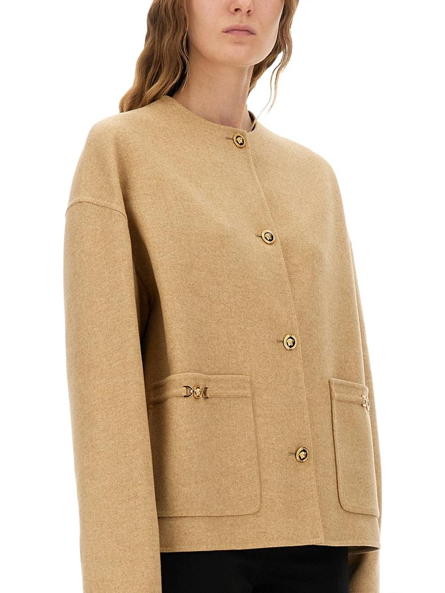 Versace Women "Medusa" Buttoned Jacket VERSACE