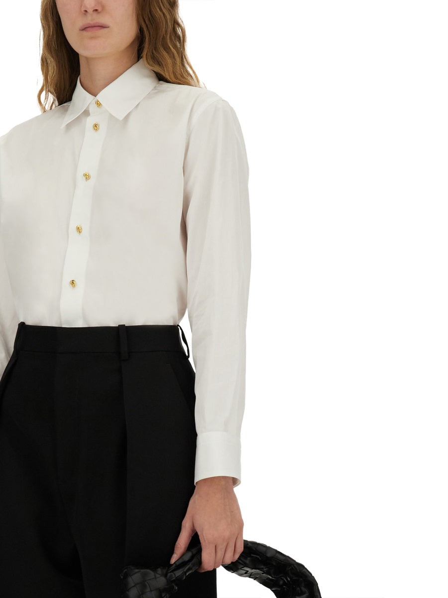 Bottega Veneta Women Cotton Poplin Shirt BOTTEGA VENETA