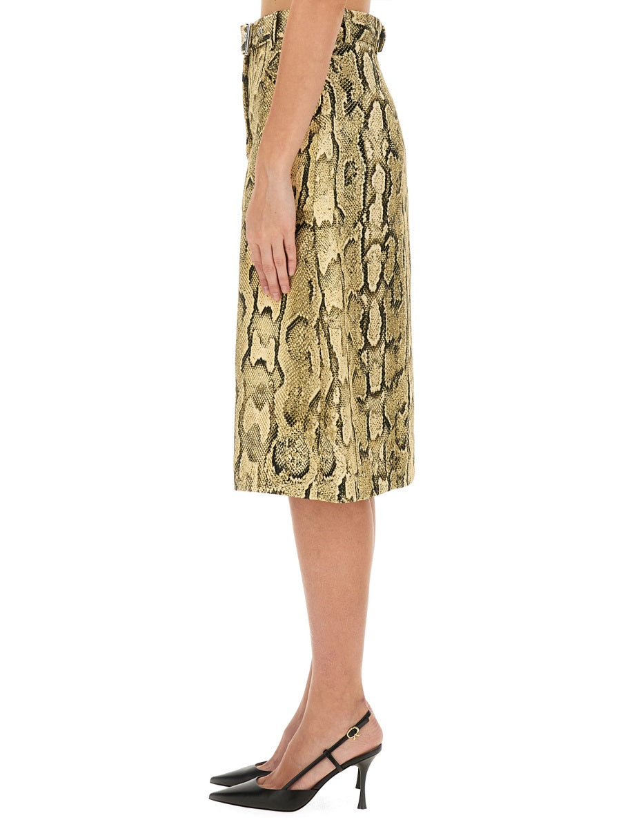 Dries Van Noten Women Skirt With Animal Pattern DRIES VAN NOTEN
