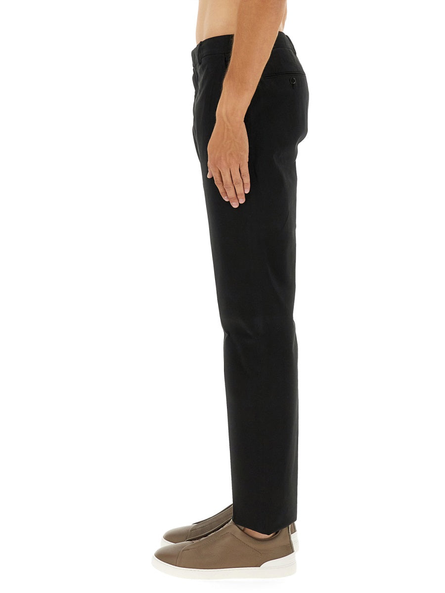 Zegna Men Premium Cotton Pants ZEGNA