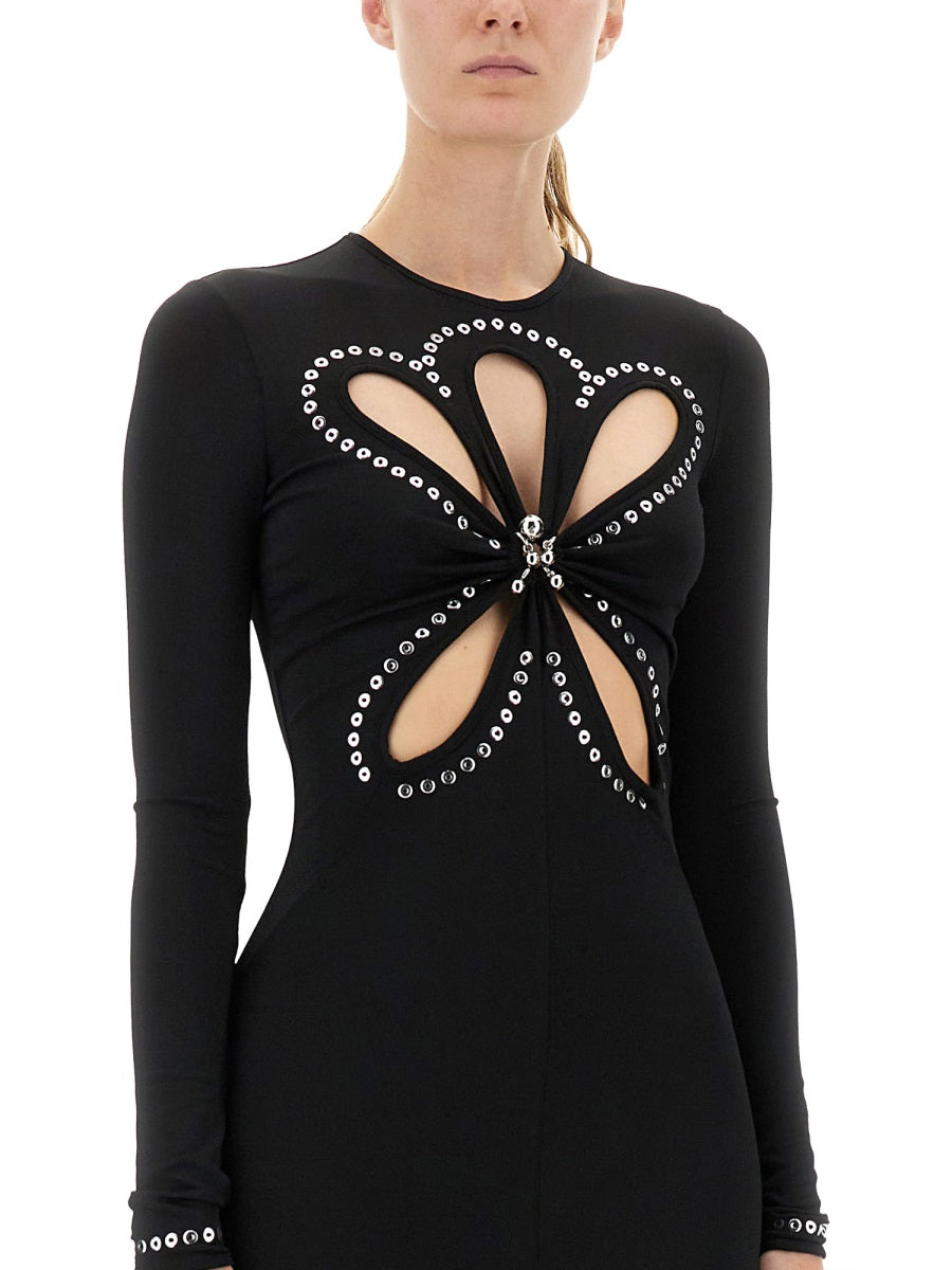 Rabanne Women Second Skin Effect Long Dress PACO RABANNE