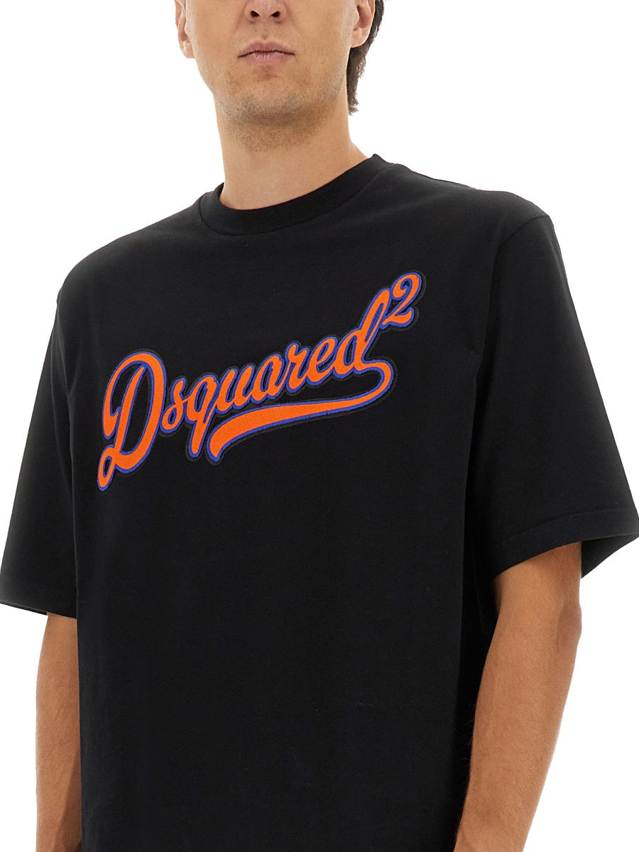Dsquared2 Men T-Shirt With Logo DSQUARED2