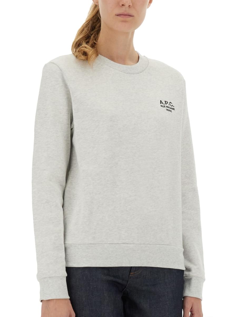 A.P.C. Women Rue Madame Sweatshirt With Logo A.P.C.