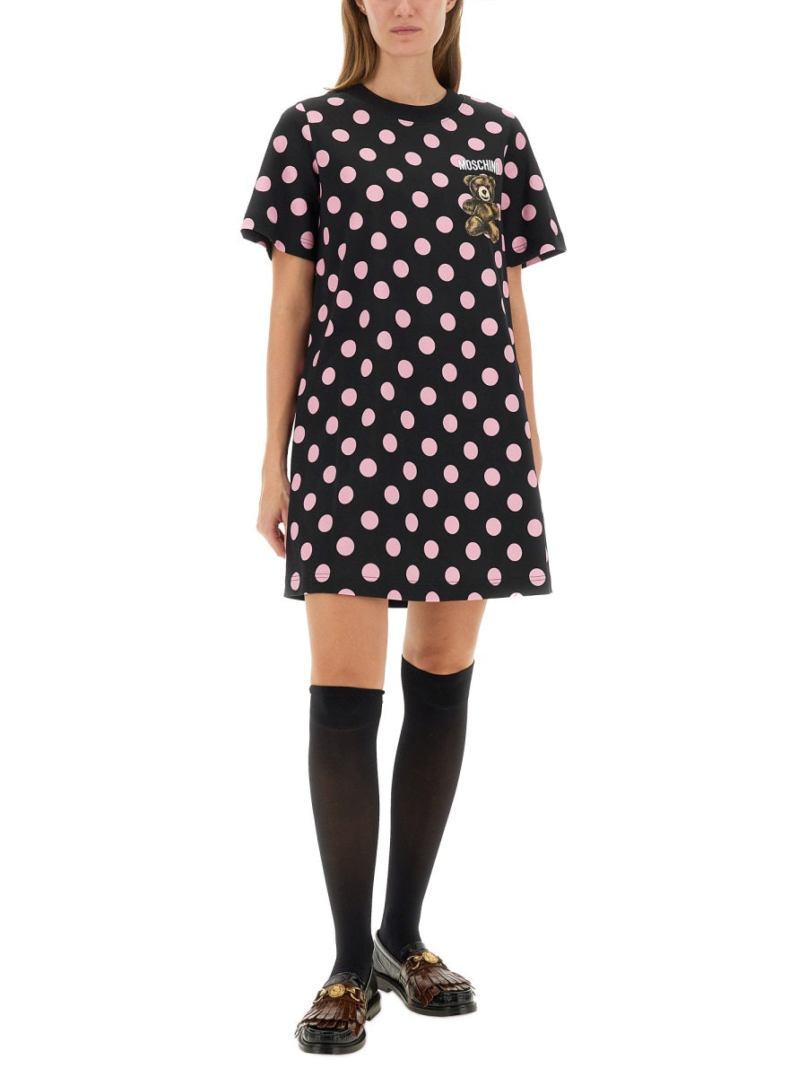 Moschino Women "Teddy Polka Dots" Dress MOSCHINO