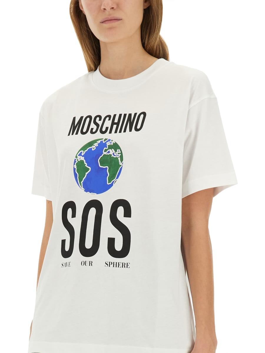 Moschino Women T-Shirt With Print MOSCHINO