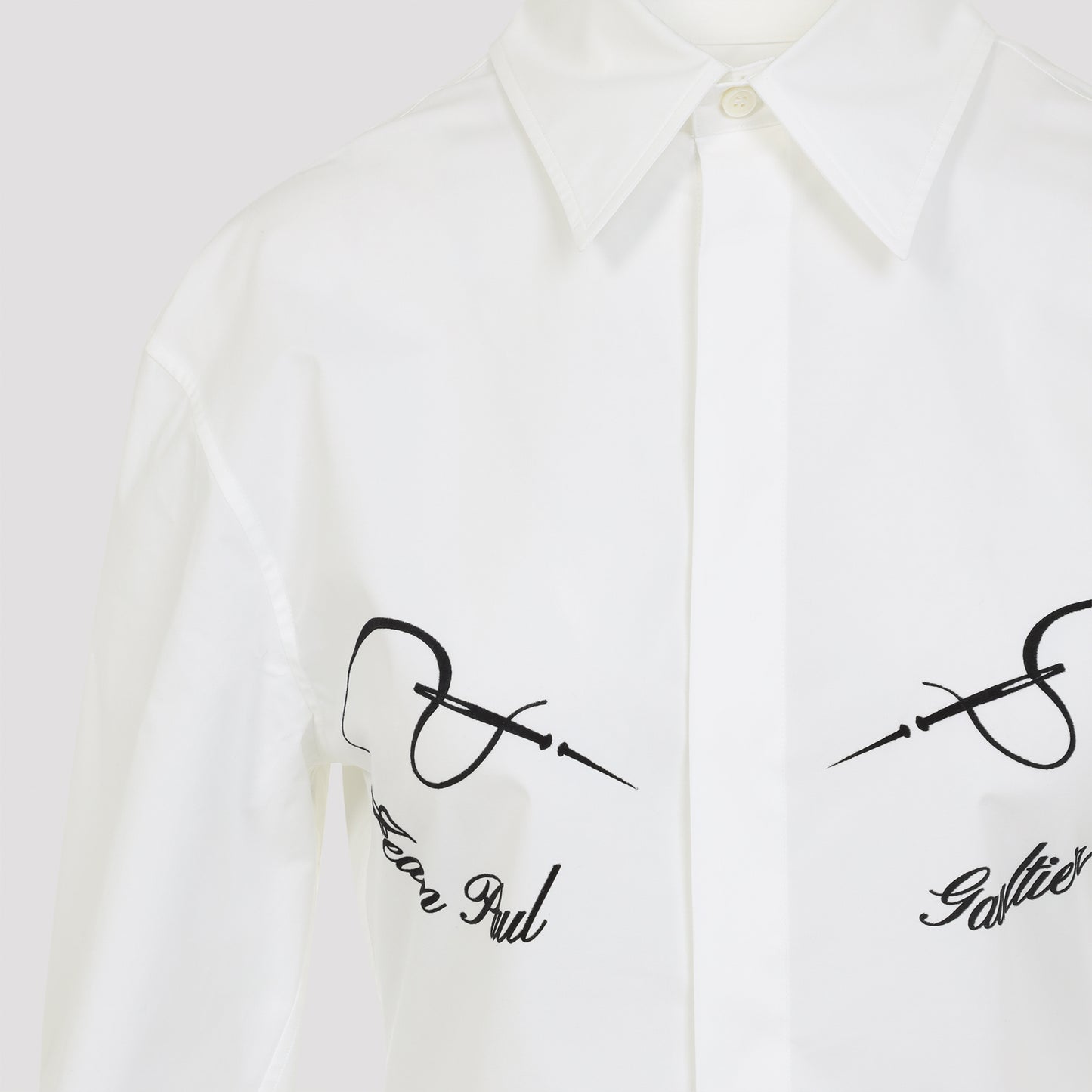 Jean Paul Gaultier Needless Flock Shirt Women JEAN PAUL GAULTIER