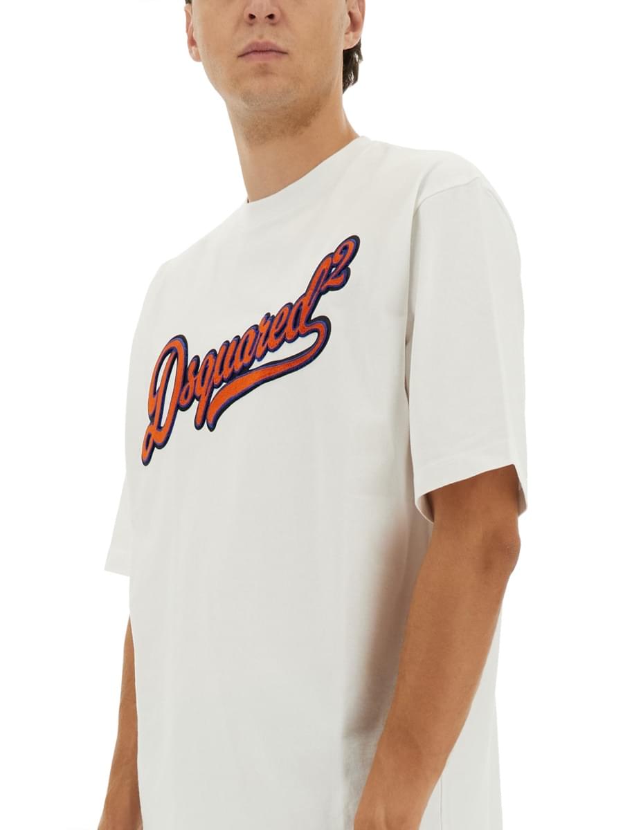 Dsquared Men T-Shirt With Logo DSQUARED2