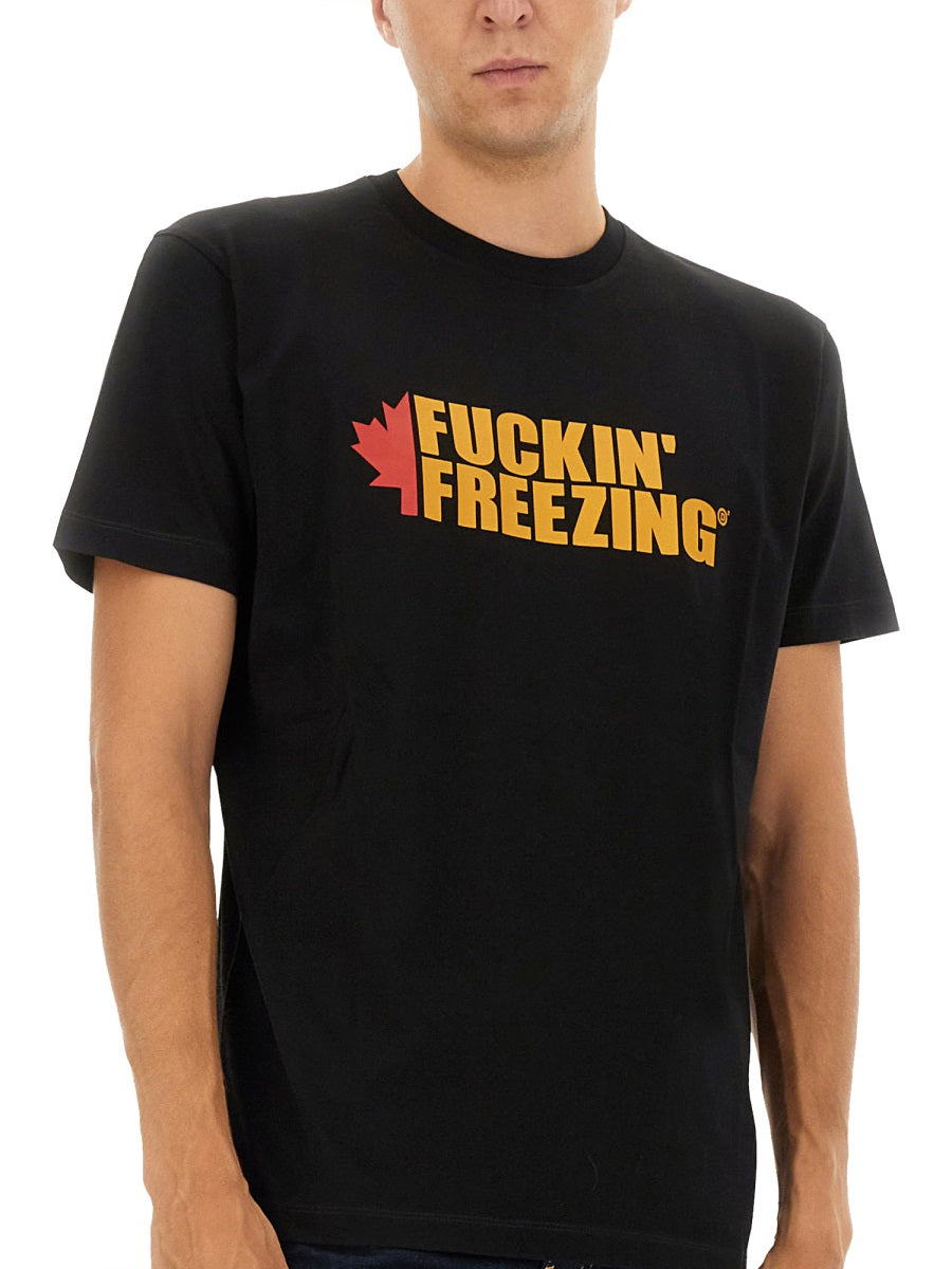Dsquared Men T-Shirt With Print DSQUARED2