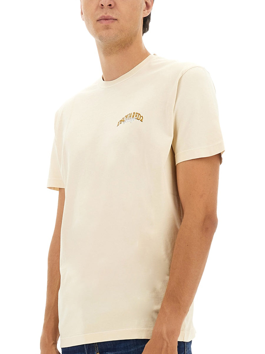 Dsquared2 Men T-Shirt With Logo DSQUARED2