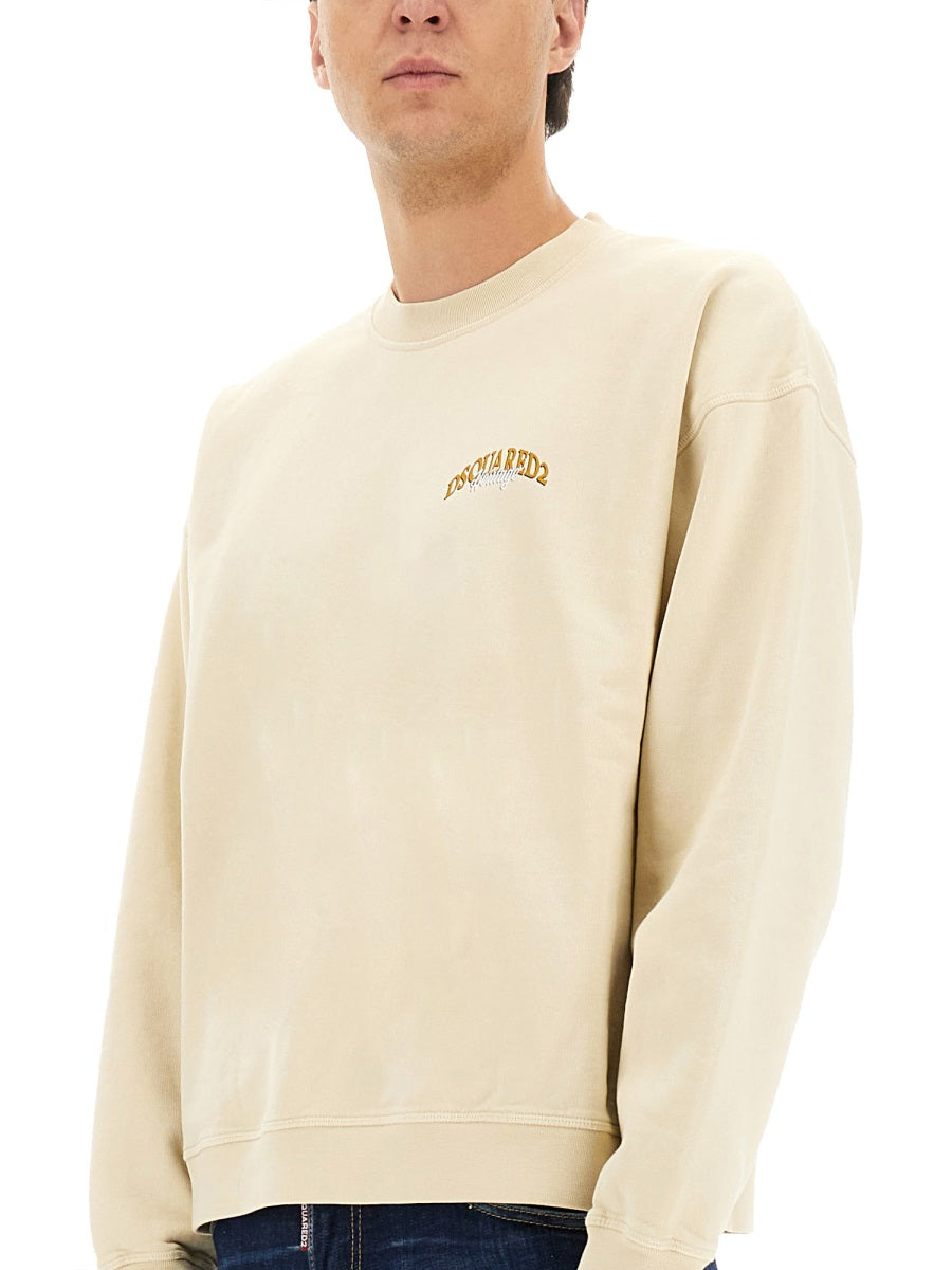 Dsquared2 Men Sweatshirt With Logo DSQUARED2