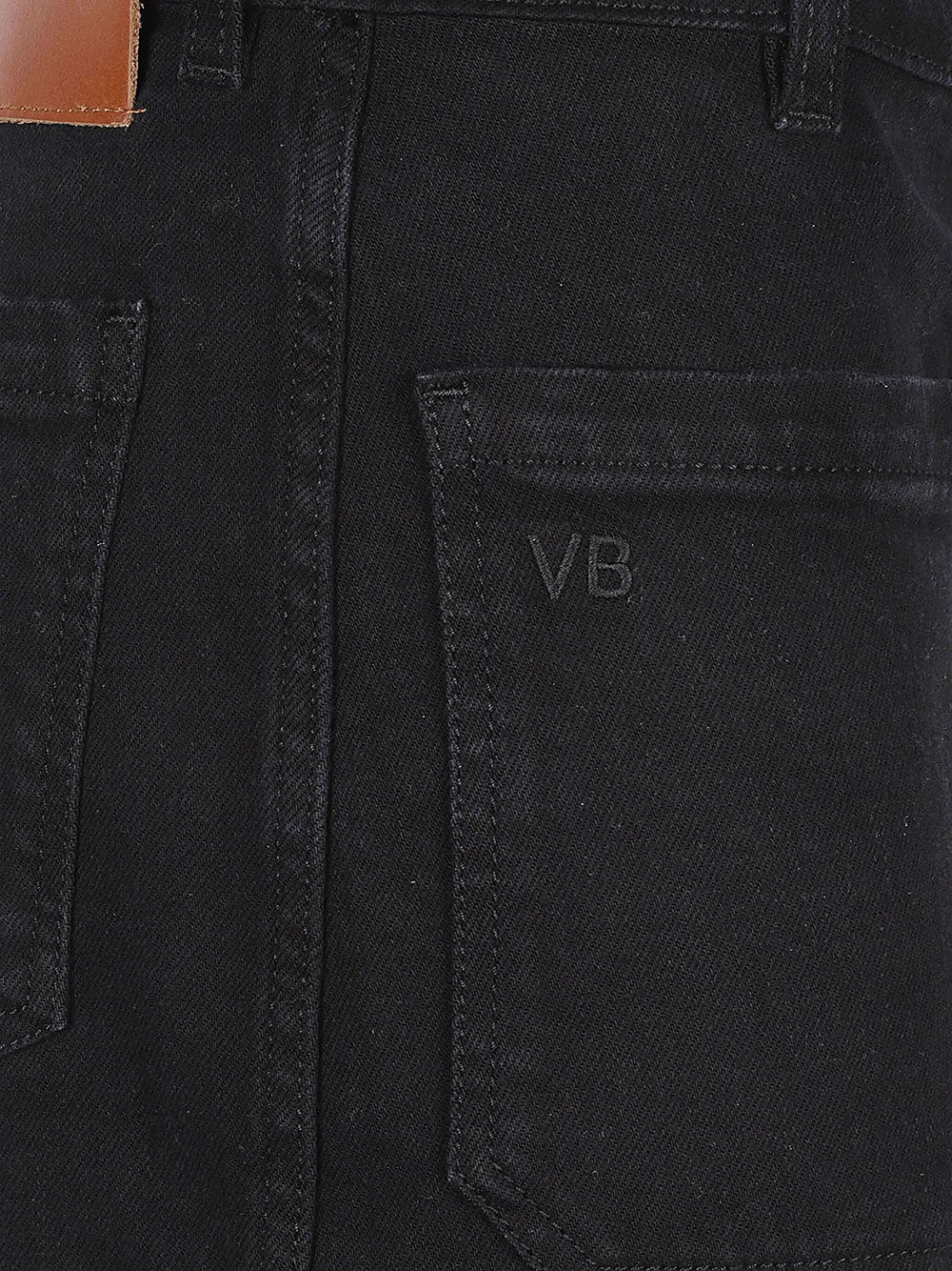 Victoria Beckham Women Alina Stretch Jeans In Washed Black