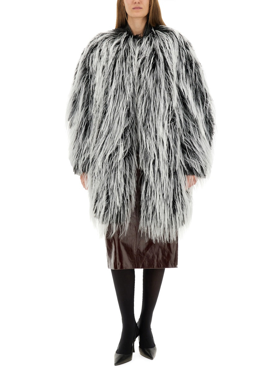 Sportmax Women "Now1234" Ecofur Jacket SPORTMAX