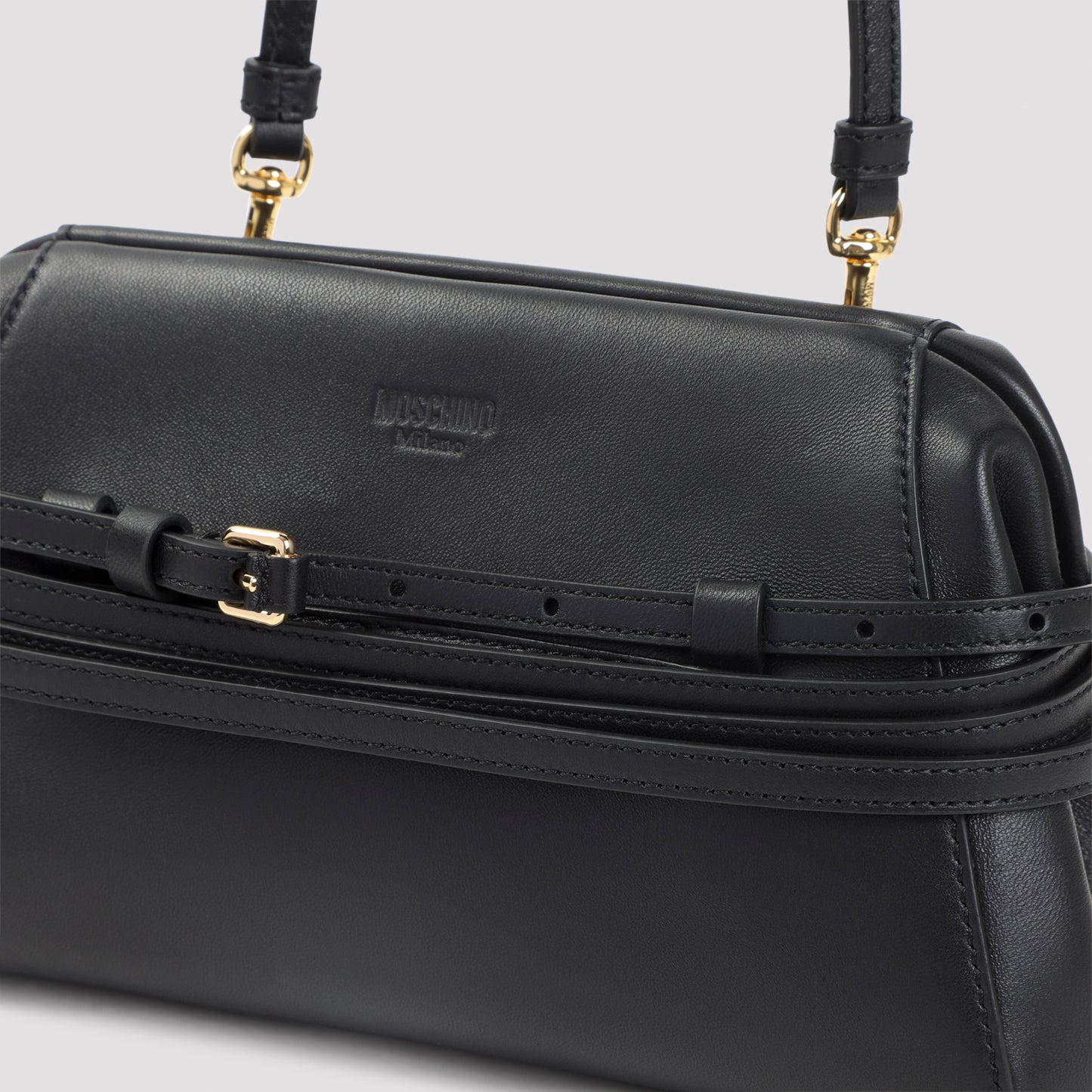 Moschino Belted Shoulder Bag Women MOSCHINO