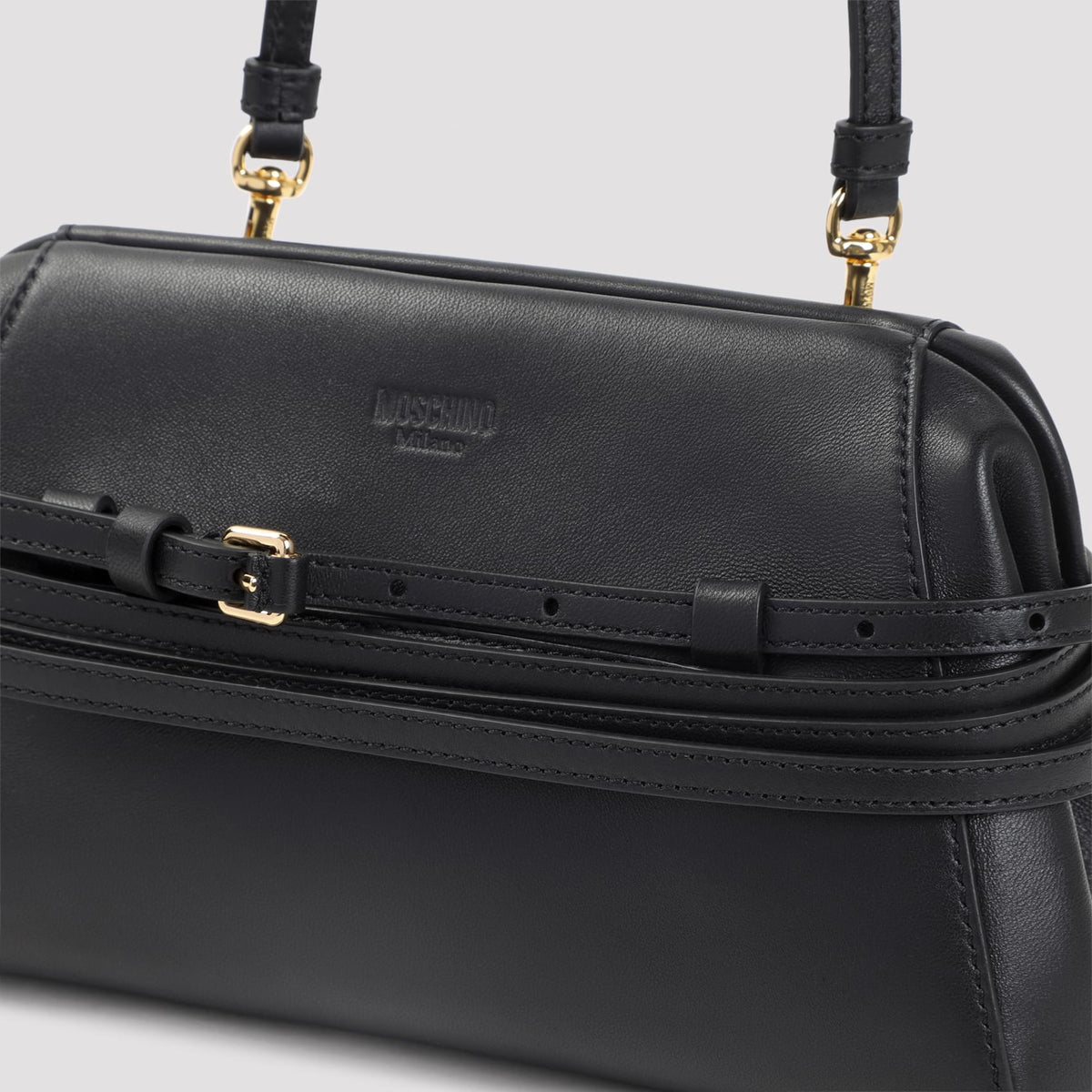 Moschino Belted Shoulder Bag Women MOSCHINO