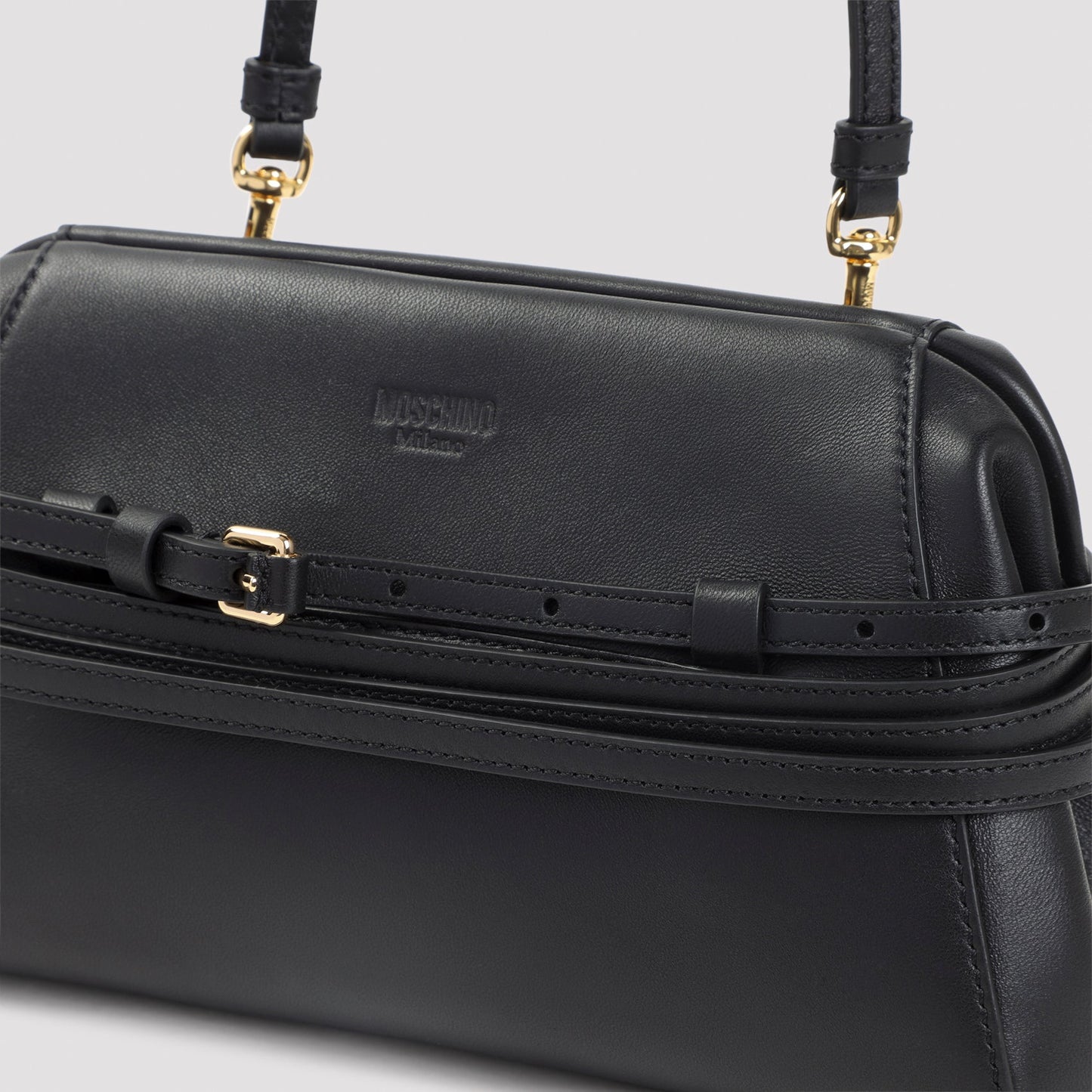 Moschino Belted Shoulder Bag Women MOSCHINO